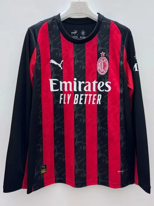 25-26 ACM Home Long Sleeve Soccer Jersey
