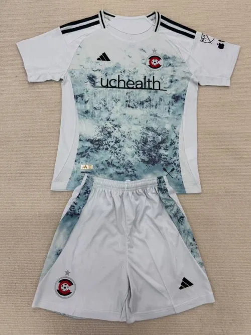 25-26 Colorado Rapids Away Kids Soccer Jersey