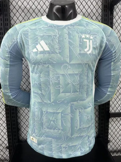 25-26 JUV Away Long Sleeve Player Version Soccer Jersey