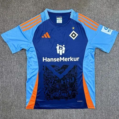 25-26 Hamburg SV Royal Blue Special Edition Fans Soccer Jersey