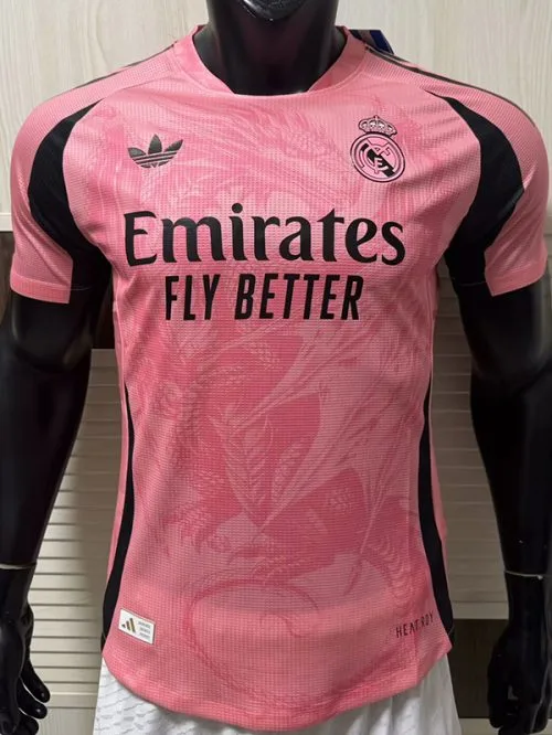 25-26 RMA Pink Special Edition Player Version Soccer Jersey