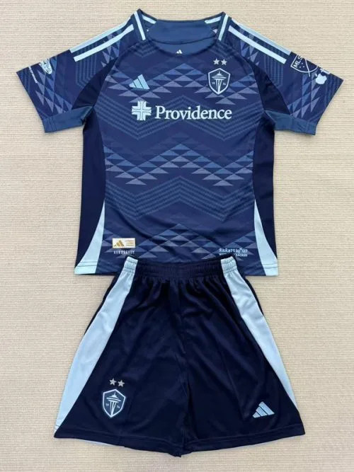 25-26 Seattle Sounders Away Kids Soccer Jersey