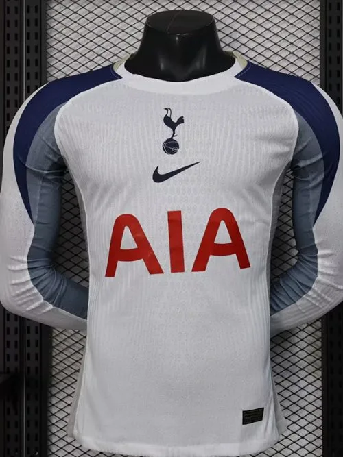 25-26 TOT Home Long Sleeve Player Version Soccer Jersey