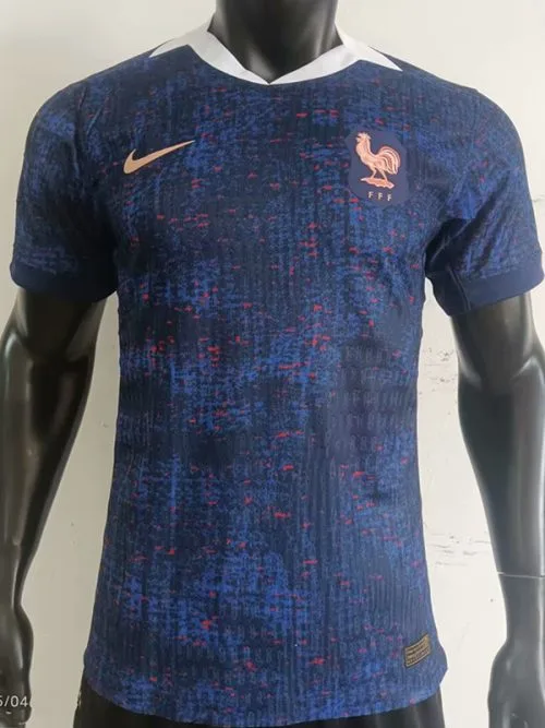 2025 France Home Player Version Soccer Jersey