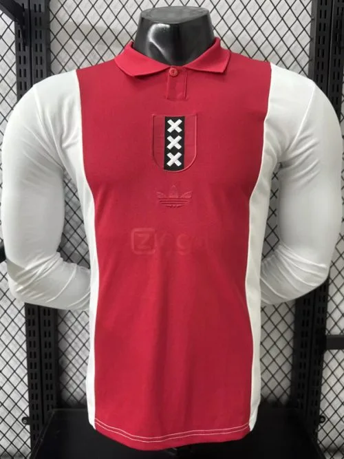 2025 Ajax 125th Anniversary Long Sleeve Player Version Soccer Jersey