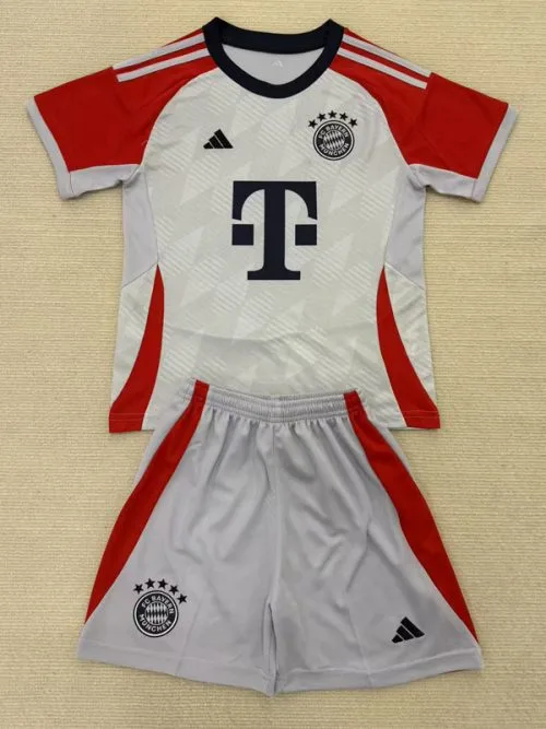 25-26 Bayern Grey Concept Edition Kids Soccer Jersey