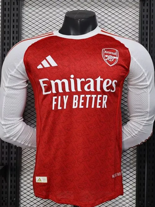 25-26 ARS Home Long Sleeve Player Version Soccer Jersey