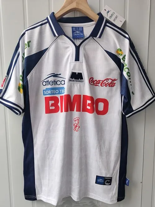 1999-2000 Monterrey Away Retro Soccer Jersey