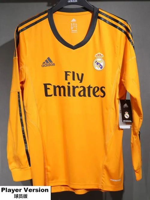 2013-2014 RMA Third Player Version  Long Sleeve Retro Soccer Jersey
