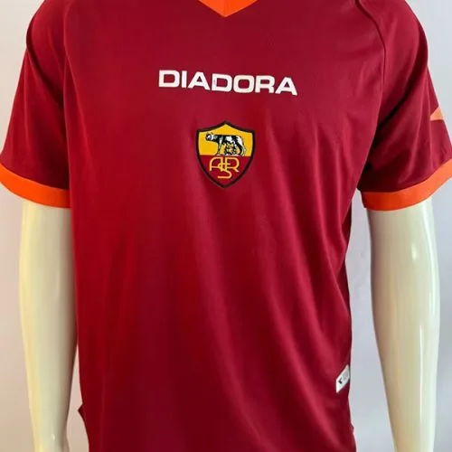 2006-2007 Roma Home Retro Soccer Jersey