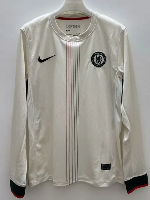 25-26 CHE Away Long Sleeve Soccer Jersey