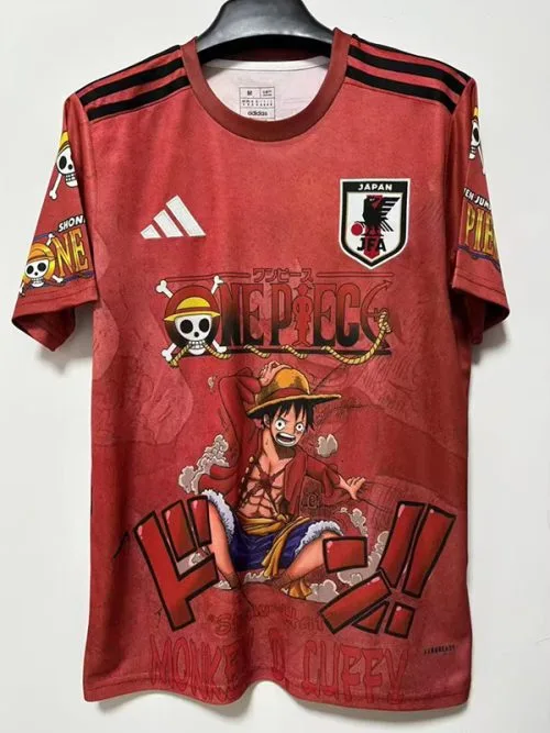 25-26 Japan Red Special Edition Fans Soccer Jersey