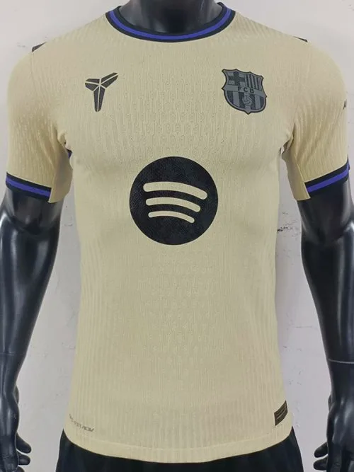 25-26 BAR Away Player Version Soccer Jersey