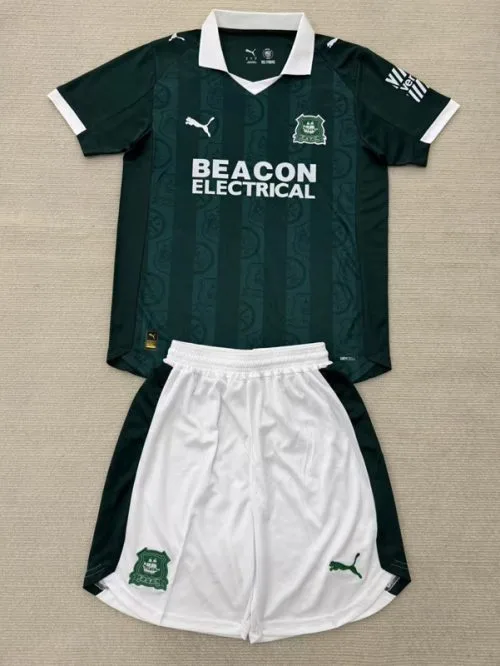 25-26 Plymouth FC Home Kids Soccer Jersey