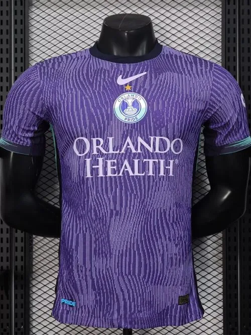 25-26 Orlando Pride Home Player Version Soccer Jersey