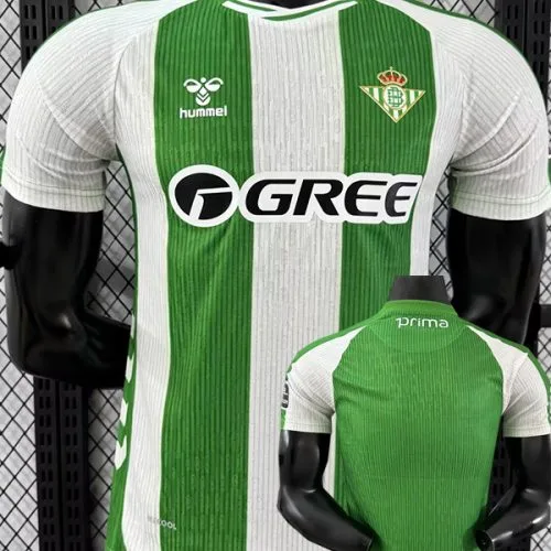 25-26 Real Betis Home Player Version Soccer Jersey