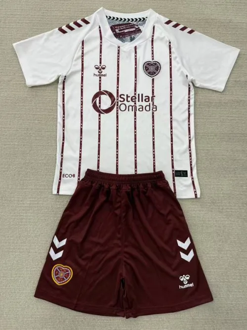 25-26 Heart Away Kids Soccer Jersey