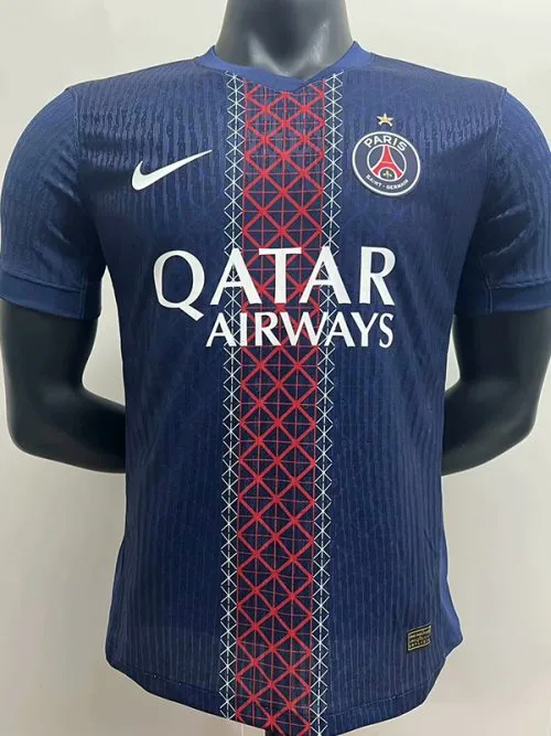 25-26 PSG Home Have Stars Player Version Soccer Jersey