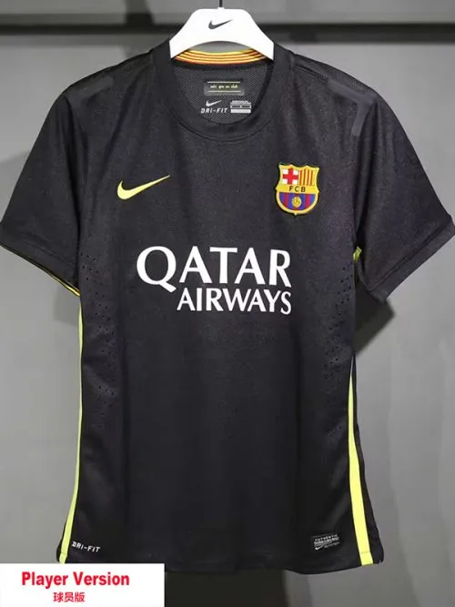 2013-2014 BAR Third Player Version  Retro Soccer Jersey