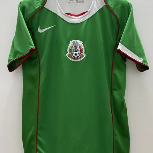 2004-2005 Mexico Home Retro Soccer Jersey
