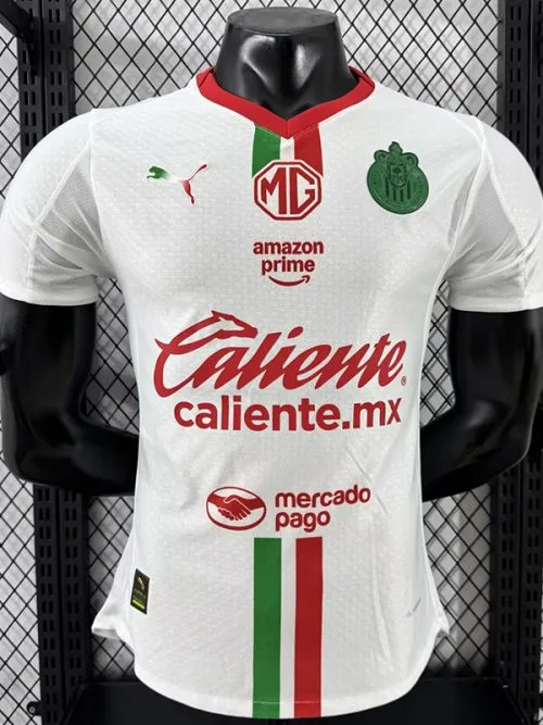 25-26 Chivas Away Player Version Soccer Jersey