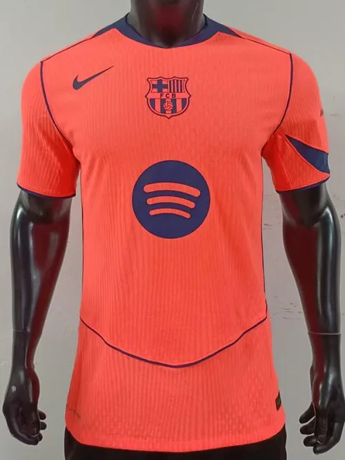 25-26 BAR Third Player Version Soccer Jersey