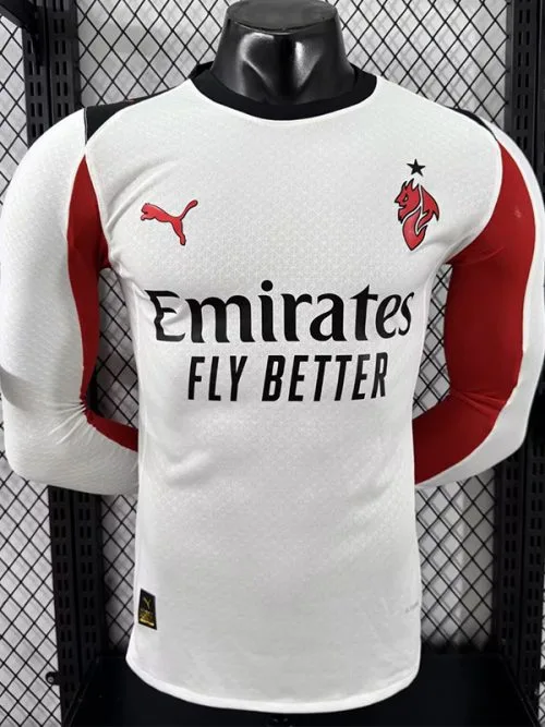 25-26 ACM Away Long Sleeve Player Version Soccer Jersey