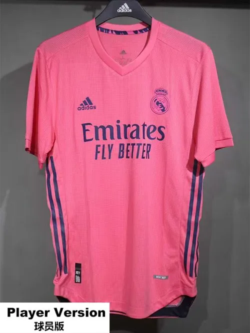 2020-2021 RMA Away Player Version  Retro Soccer Jersey