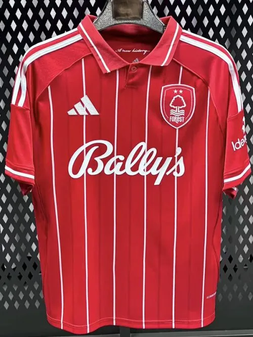 25-26 Nottingham Forest Home Fans Soccer Jersey