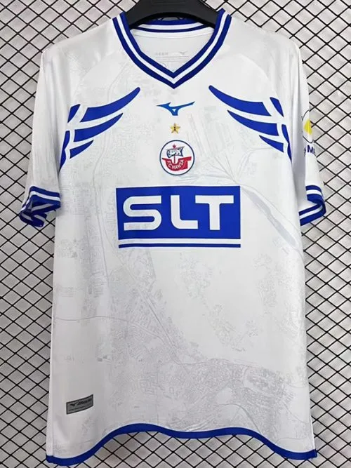 25-26 Hansa Rostock Away Fans Soccer Jersey