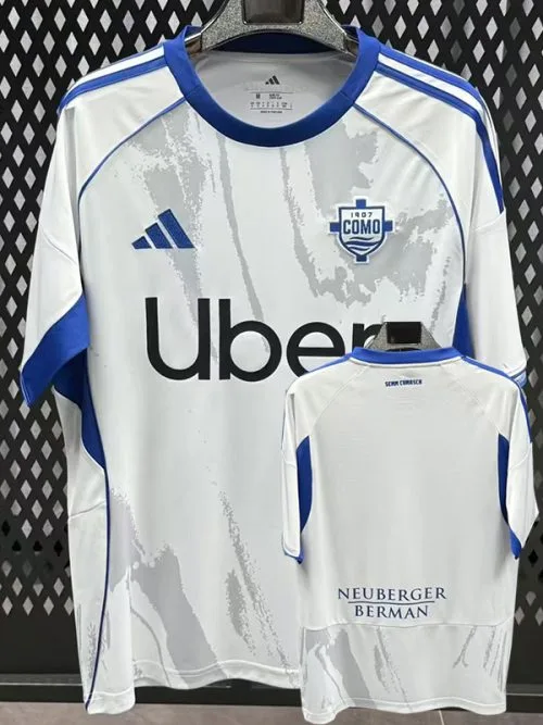 25-26 Como Away Fans Soccer Jersey