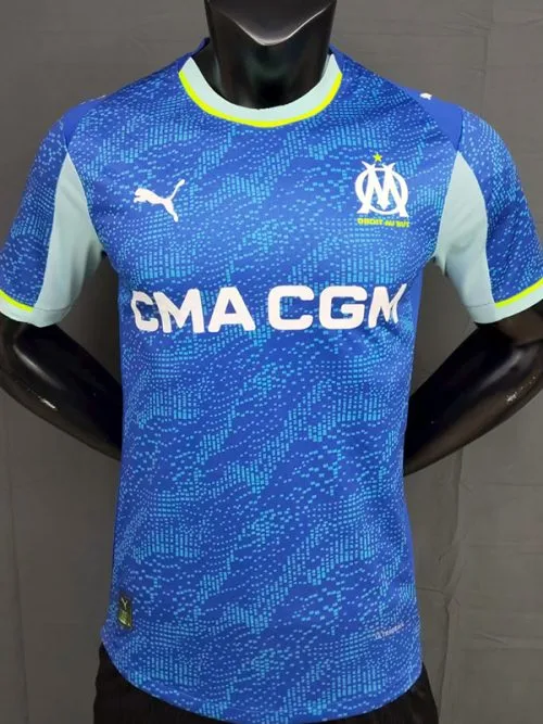 25-26 Marseille Third Player Version Soccer Jersey
