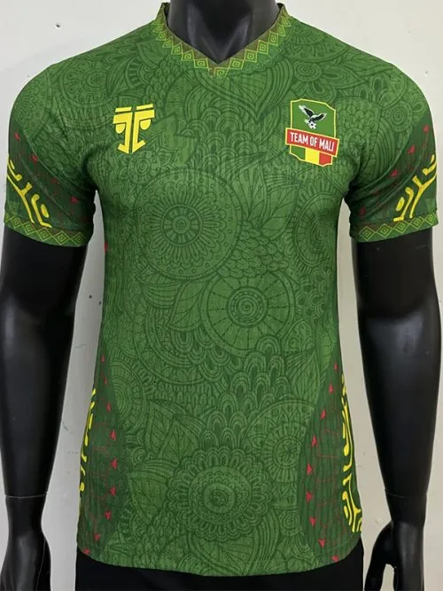 25-26 Mali Green Player Version Soccer Jersey