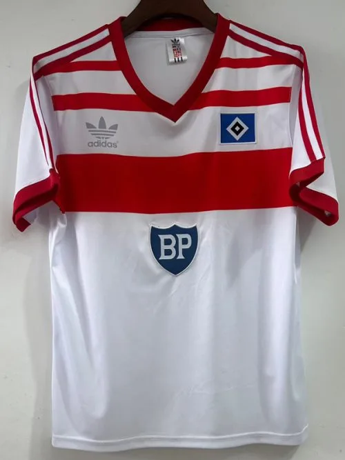 1982-1983 Hamburg SV Home Retro Soccer Jersey