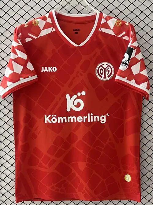 25-26 Mainz 05 Home Fans Soccer Jersey