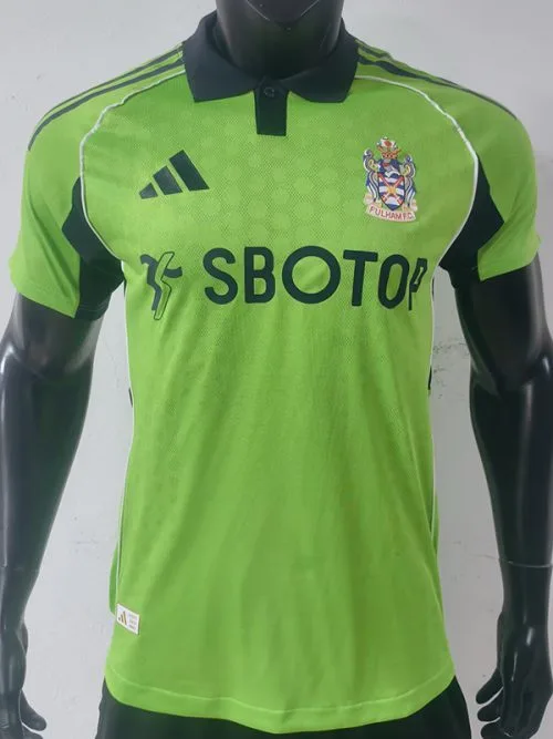 25-26 Fulham Away Player Version Soccer Jersey