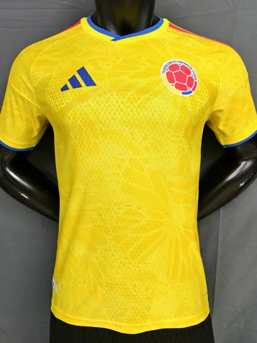 26-27 Colombia Home Player Version Soccer Jersey