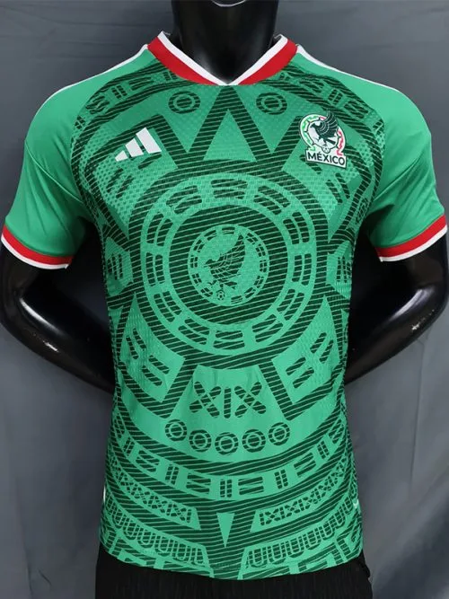 26-27 Mexico Home Player Version Soccer Jersey
