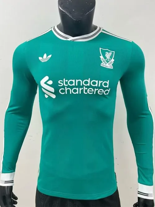 25-26 LIV Third Long Sleeve Player Version Soccer Jersey