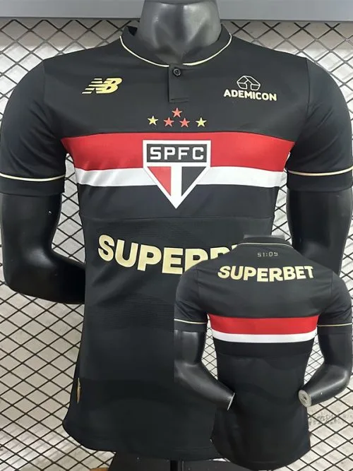 25-26 Sao Paulo Third Player Version Soccer Jersey