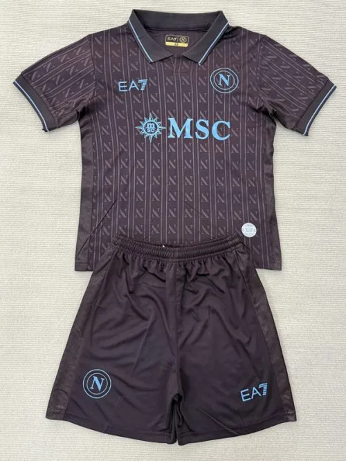 25-26 Napoli Third Kids Soccer Jersey