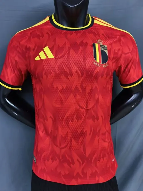 26-27 Belgium Home Player Version Soccer Jersey