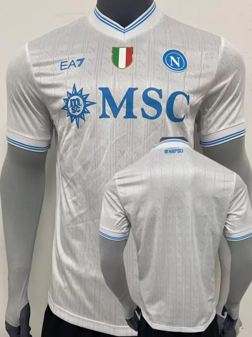 25-26 Napoli UEFA CL Away Player Version Soccer Jersey