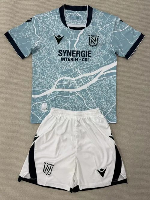 25-26 Nantes Away Kids Soccer Jersey