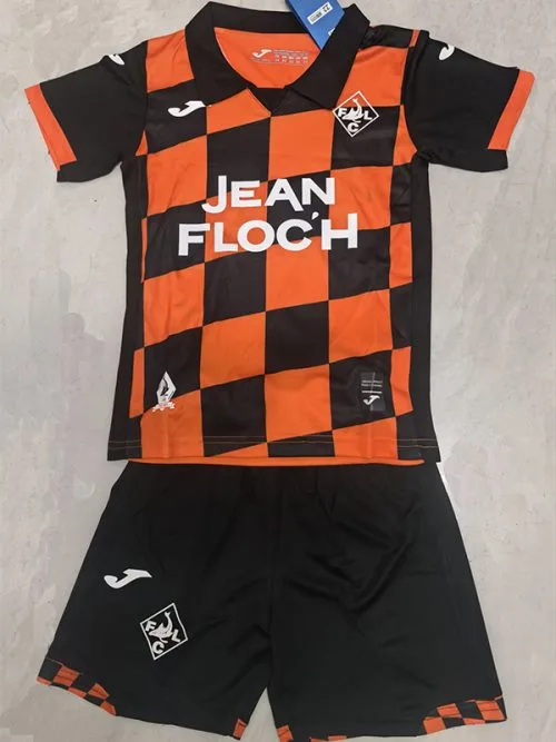 25-26 Lorient FC Home Kids Soccer Jersey