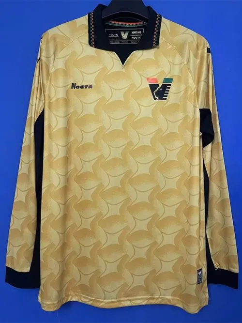 25-26 Venezia FC Yellow Goalkeeper Long Sleeve Soccer Jersey