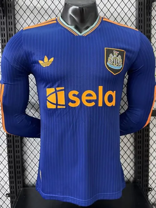25-26 Newcastle Third Long Sleeve Player Version Soccer Jersey