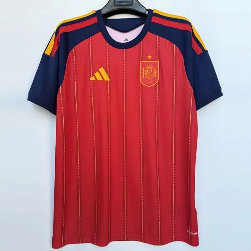 26-27 Spain Home Fans Soccer Jersey