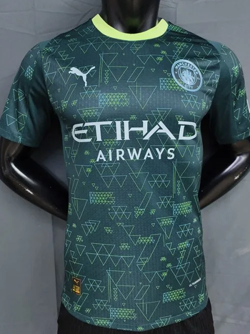 25-26 Man City Fourth Player Version Soccer Jersey