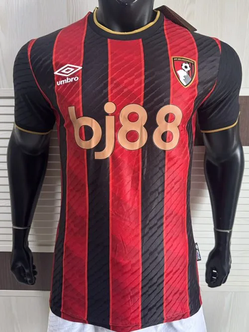 25-26 Bournemouth Home Player Version Soccer Jersey